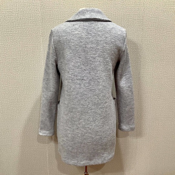 Nanette Lepore Wool Blend Coat Mid-length Fits size S Grey NWT - Picture 3 of 8